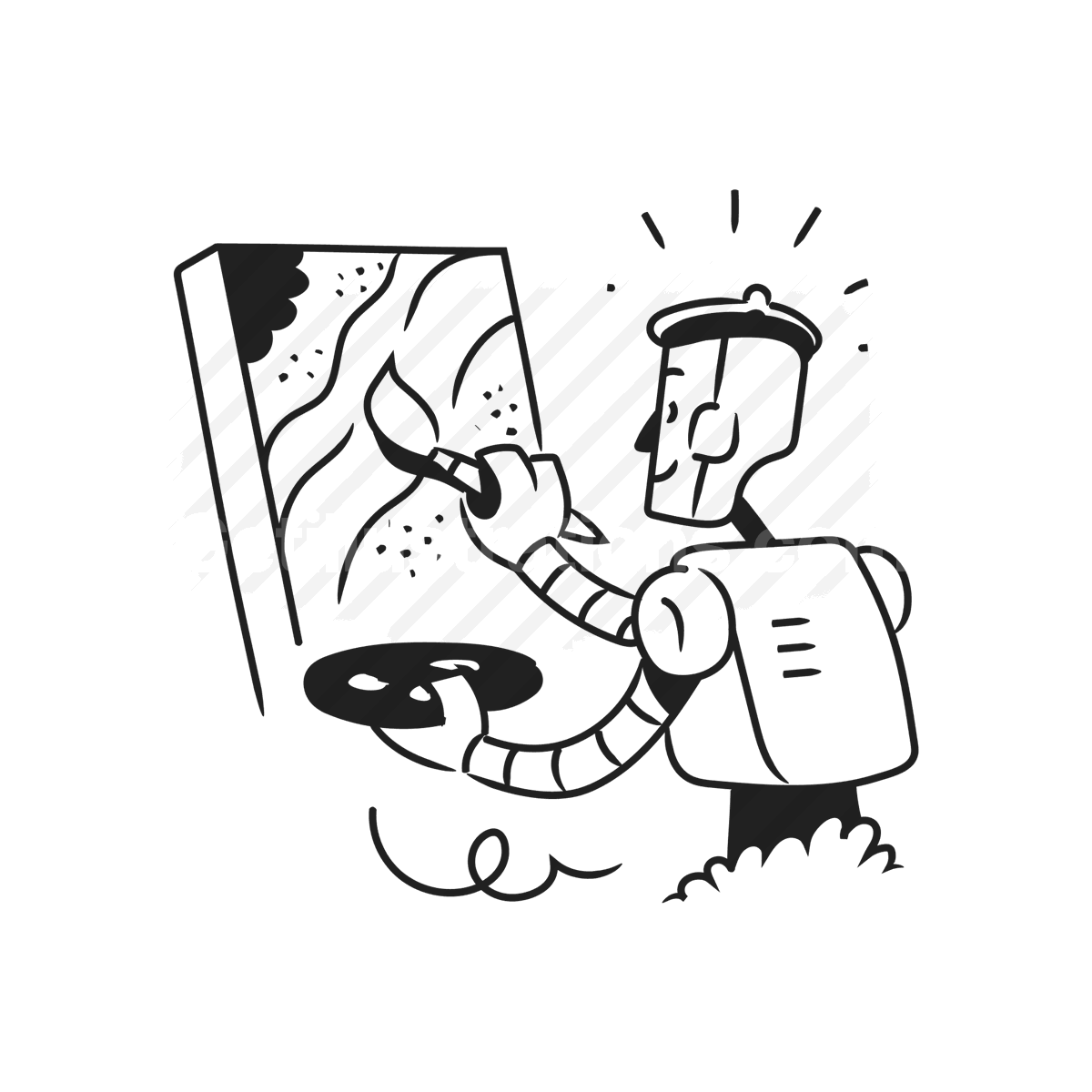 Support and Maintenance illustration preview image